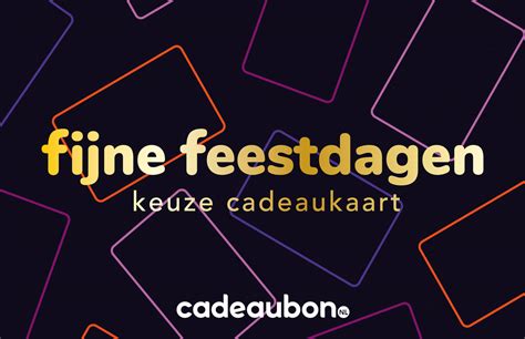 keuze cadeaukaart inwisselen